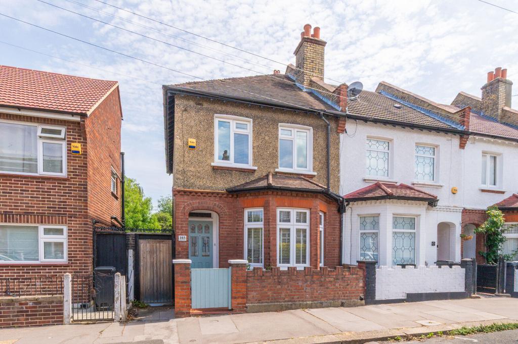 Semi-detached house exterior