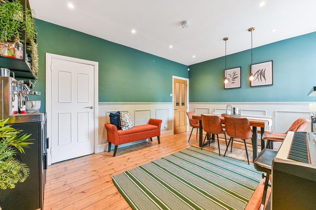 Open-plan living area, open plan living
