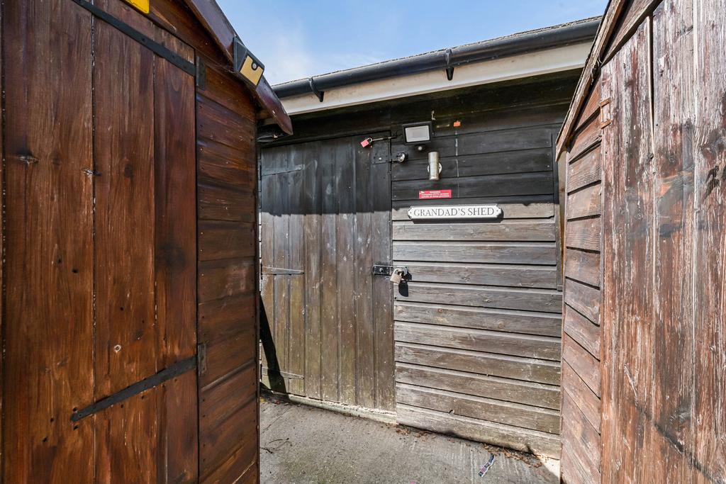 Outbuilding exterior, out buildings
