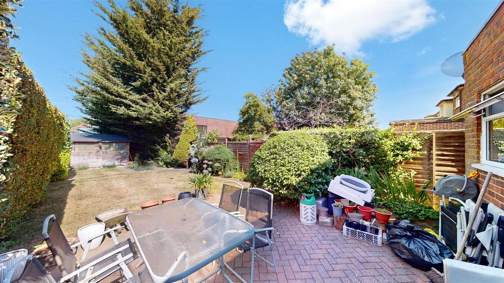 Patio view, garden