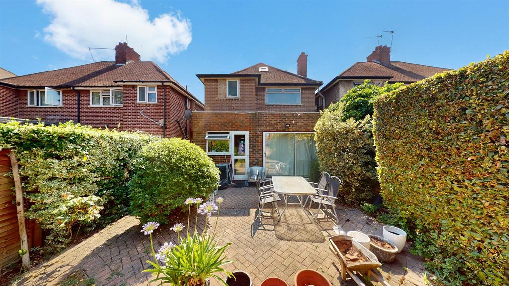 Patio view, garden