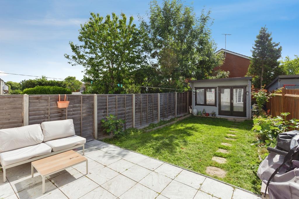 Patio view, garden