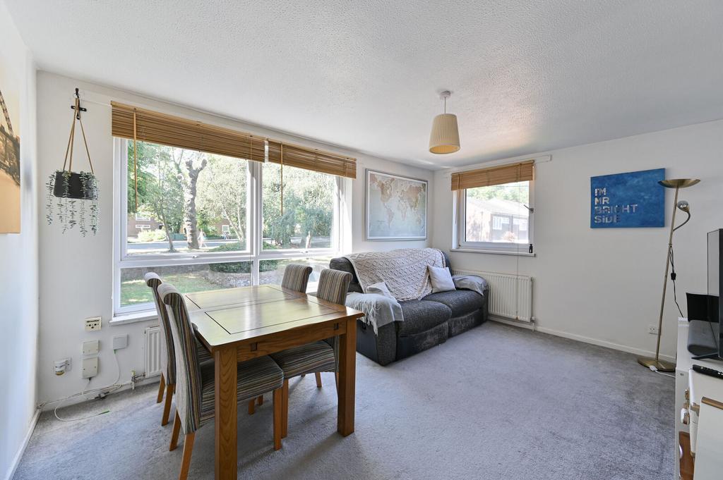 Open-plan living area, open plan living