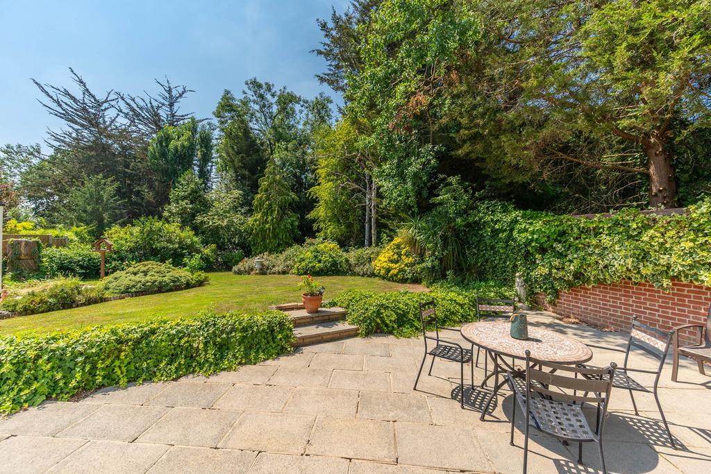 Patio view, garden