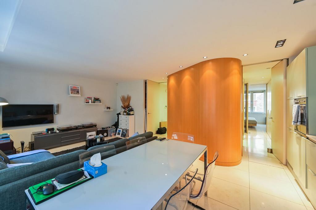 Open-plan living area, open plan living
