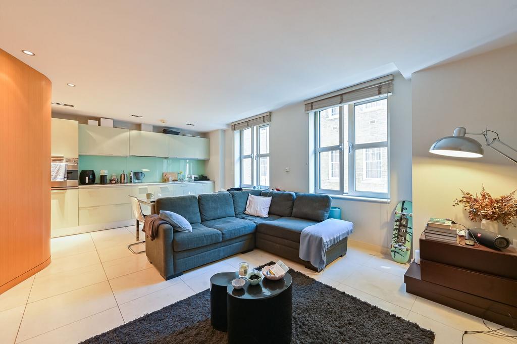 Open-plan living area, open plan living