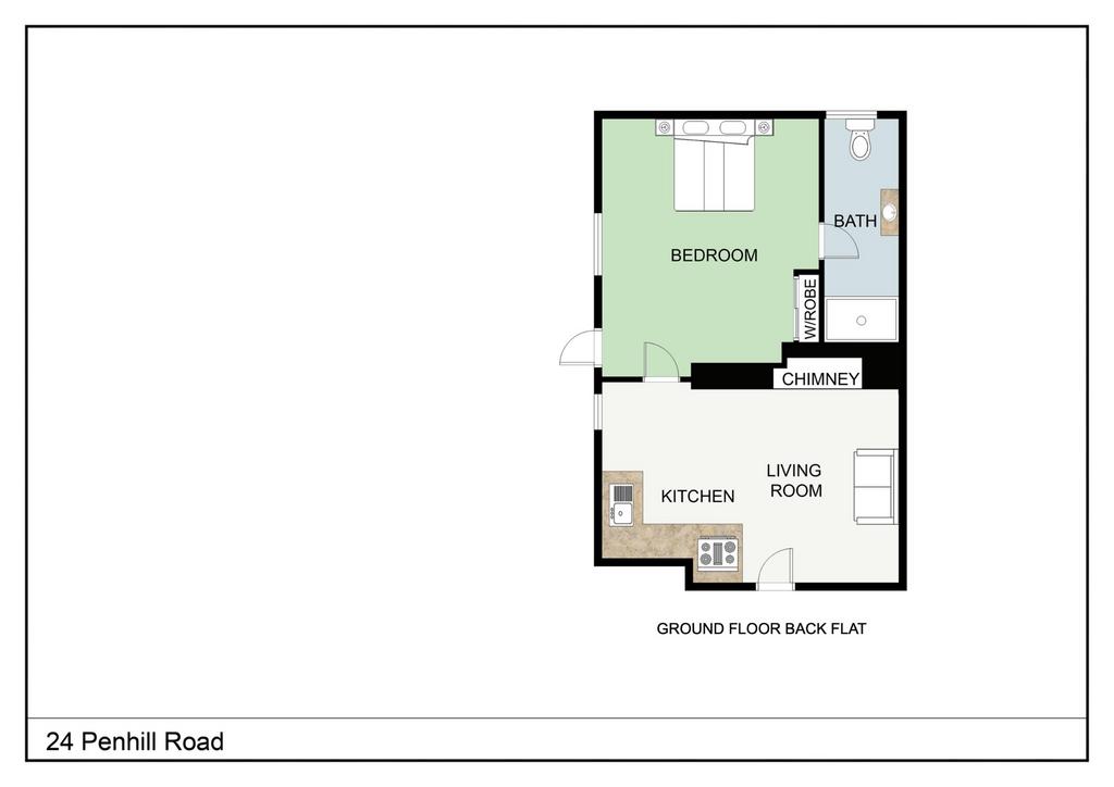 Apartment in Cardiff, Llandaff - View 2