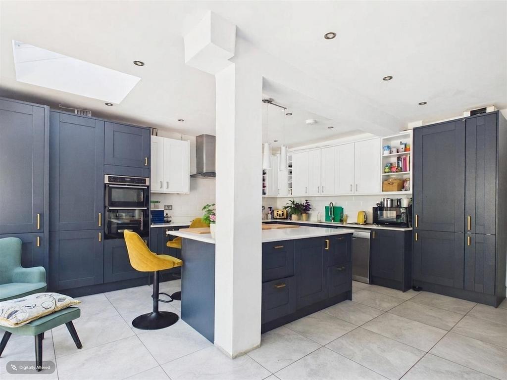 Open-plan living area, open plan living