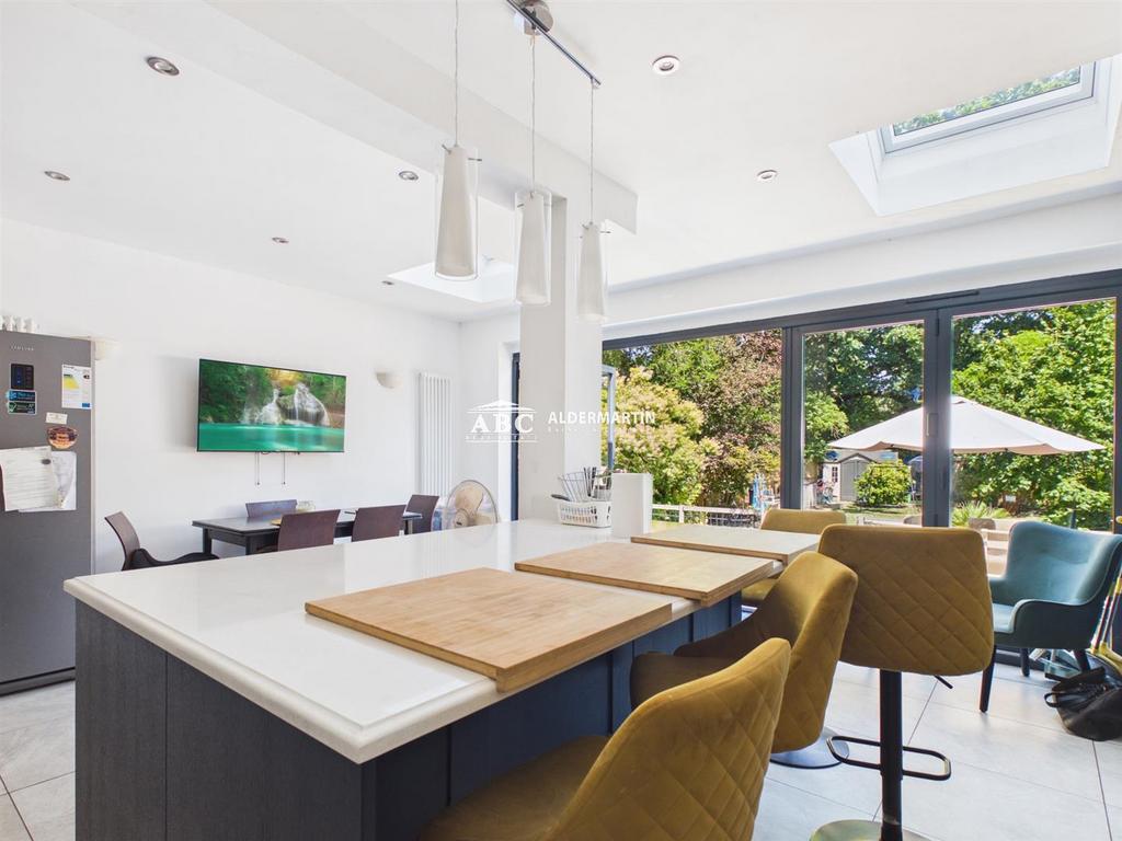 Open-plan living area