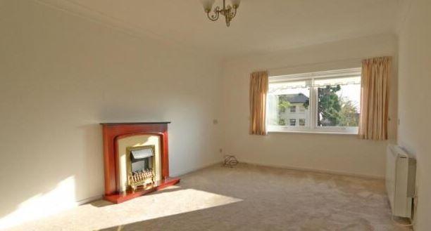 Living room, fireplace