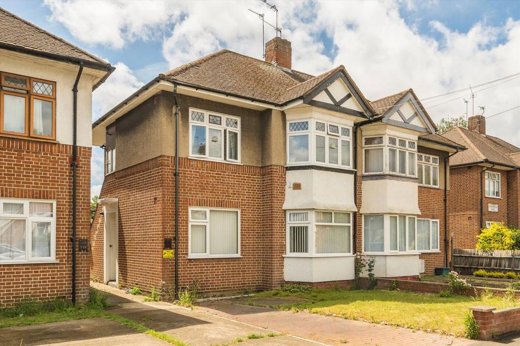 Semi-detached house exterior