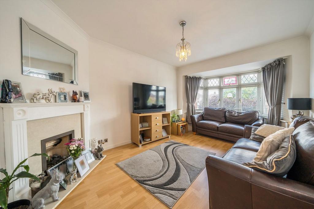 Living room, fireplace