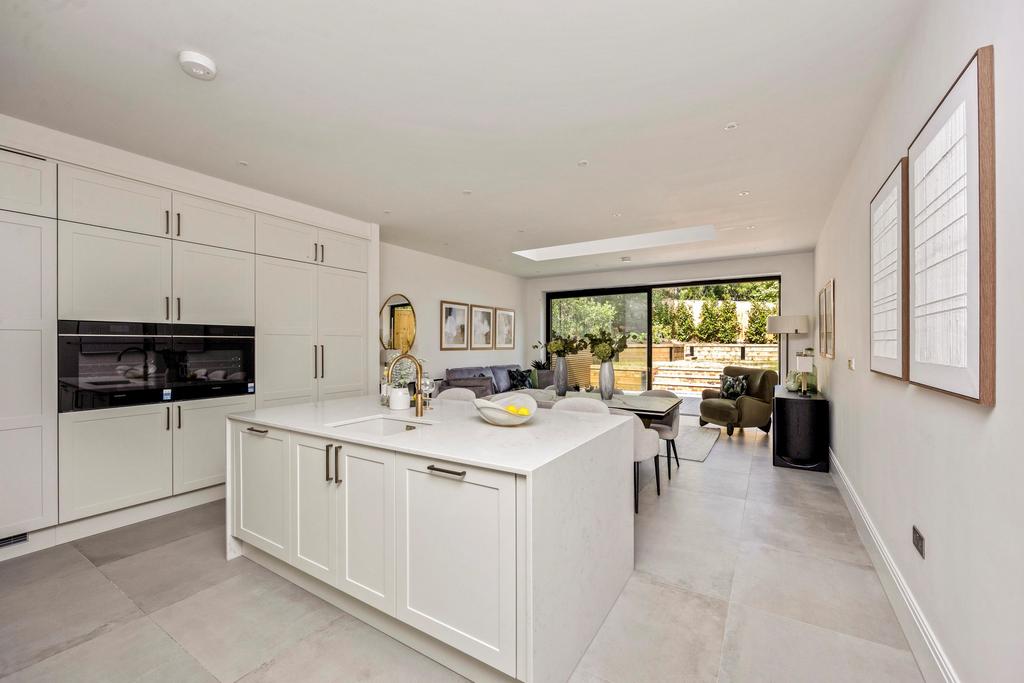 Open-plan living area