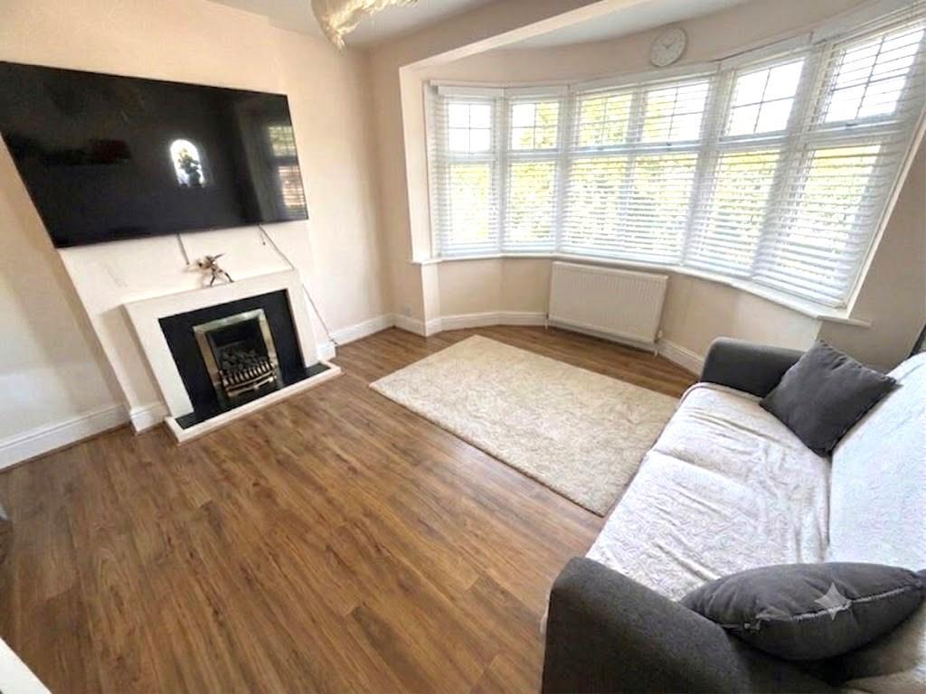 Living room, fireplace
