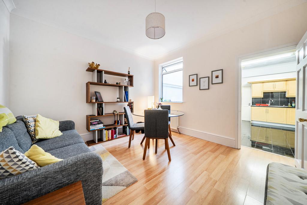 Open-plan living area, open plan living