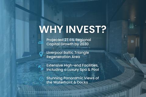1 bedroom apartment for sale, at Parliament Square, Liverpool Baltic Triangle - 6% Projected Returns | Prime Investment Opportunity, Parliament Square, Liverpool Baltic Triangle L1