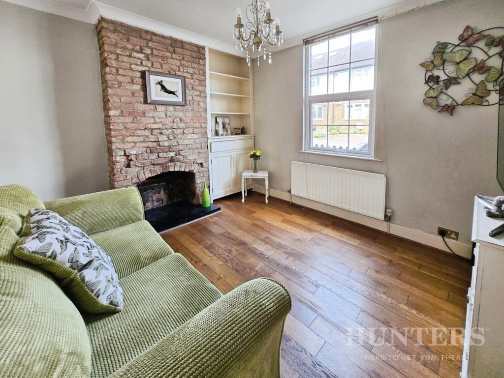 Living room, fireplace