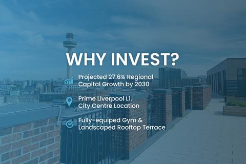 1 bedroom apartment for sale, at The Prestige, Liverpool City Centre - 6% NET Rental Returns | Premium Investment Opportunity, The Prestige, Liverpool City Centre L1