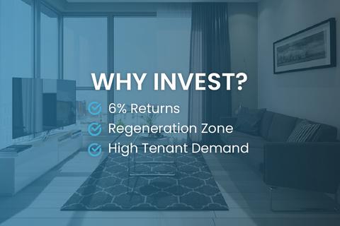 2 bedroom apartment for sale, at Fully Managed Liverpool Apartment, Liverpool City Centre 6% Rental Yields | HandsOff BuytoLet Investment, Fully Managed Liverpool Apartment, Liverpool City Centre L1