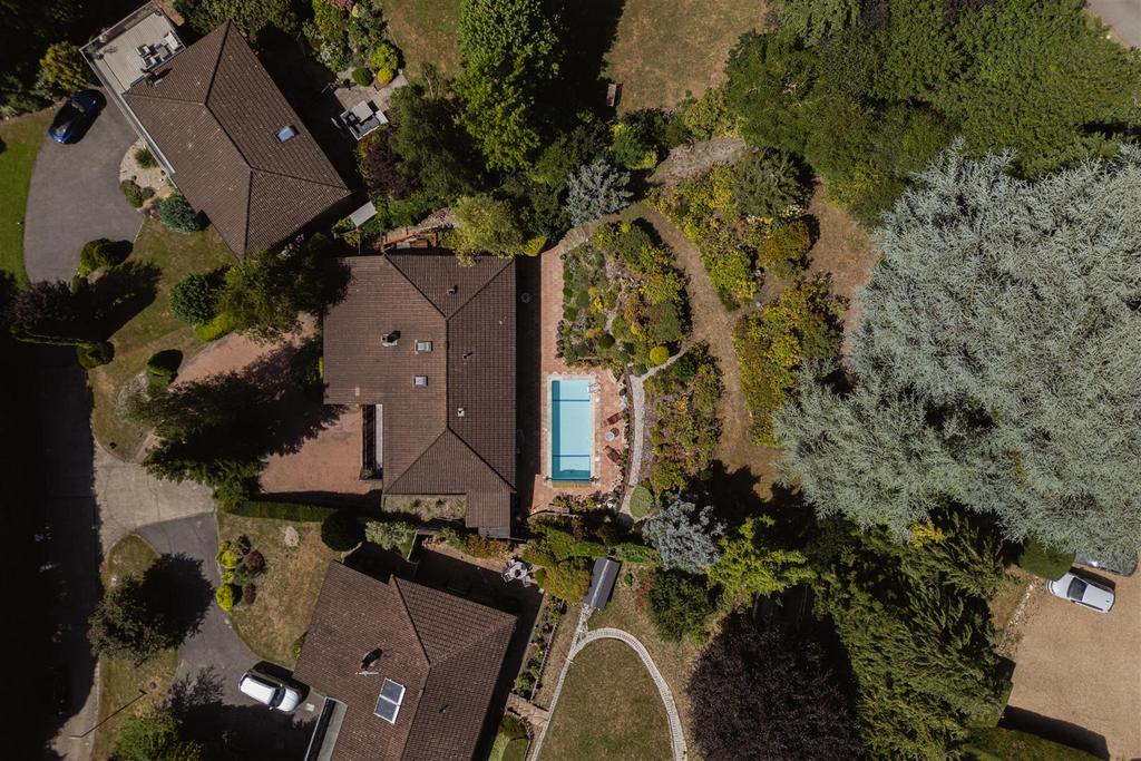 Aerial view, land
