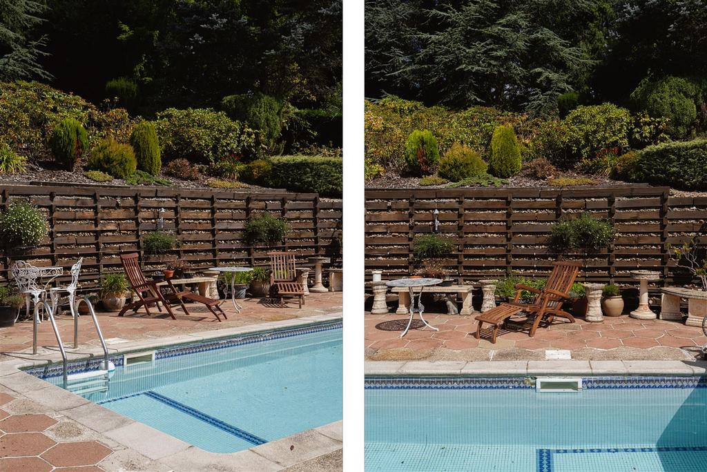 Swimming pool area, swimming pool