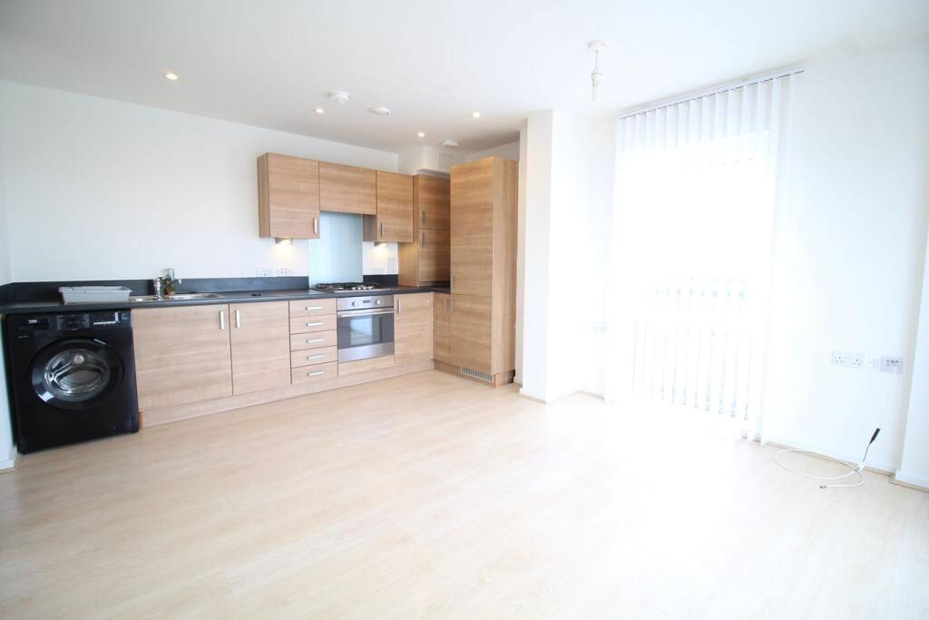 Open-plan living area, open plan living