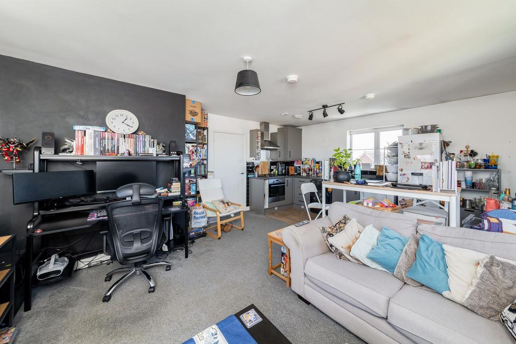 Open-plan living area, open plan living