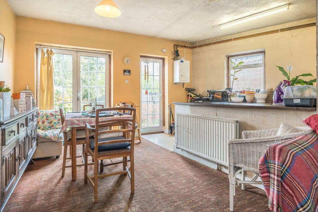 Open-plan living area