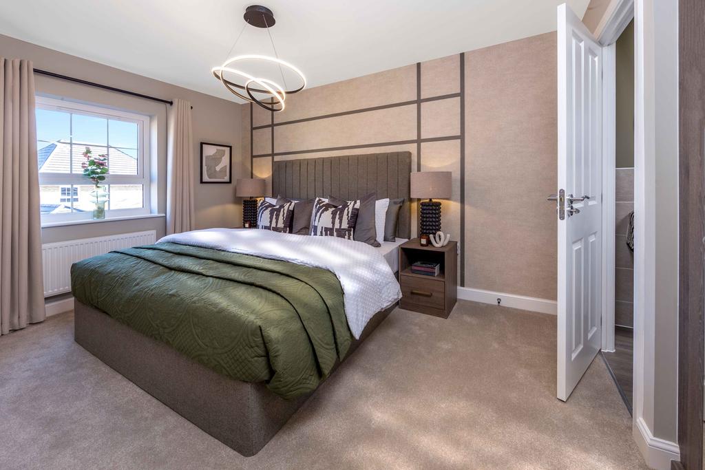 Stylish bedroom