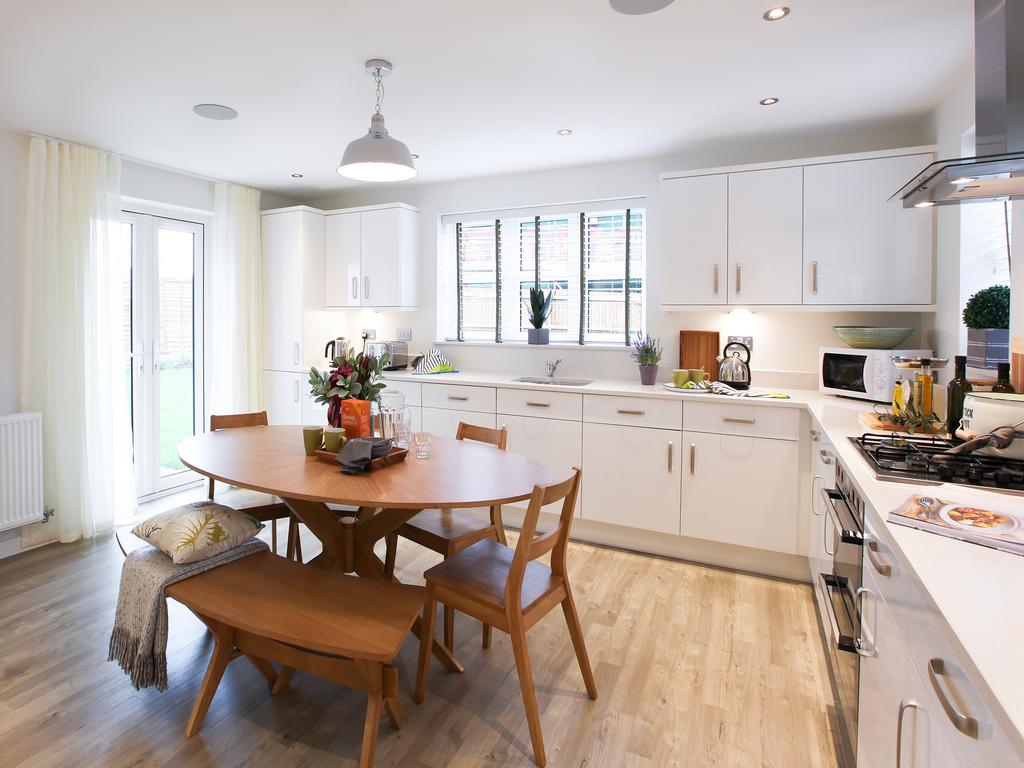 Kitchen, open plan living
