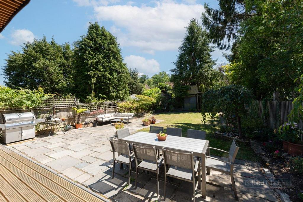 Patio view, garden