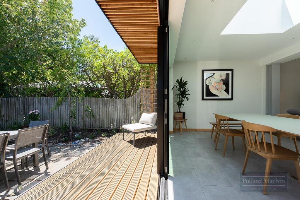 Open-plan living area