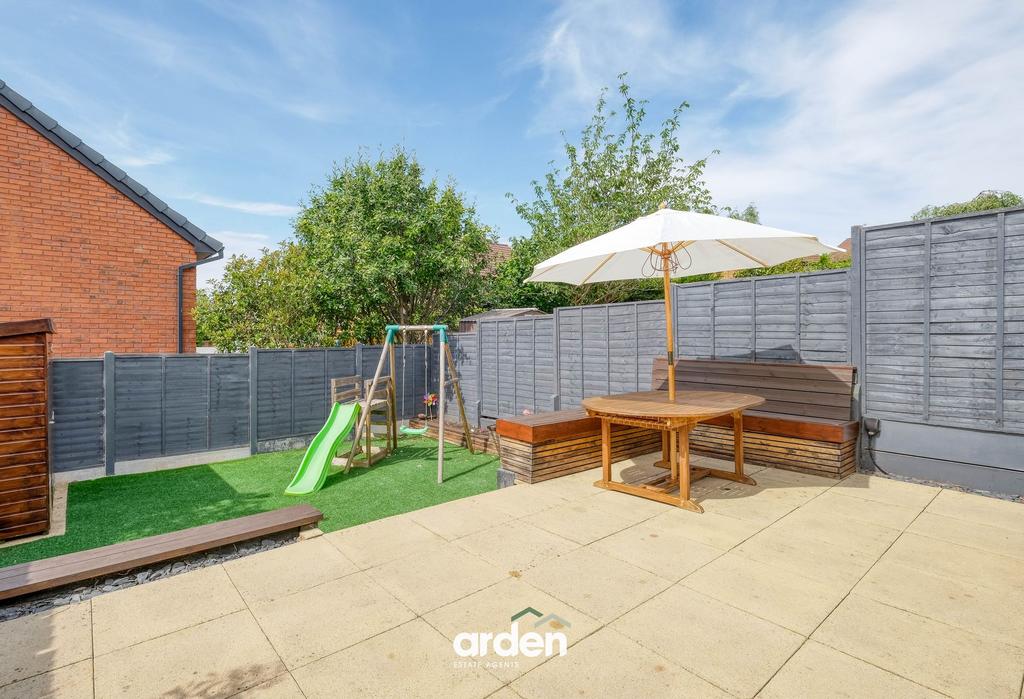Patio view, garden