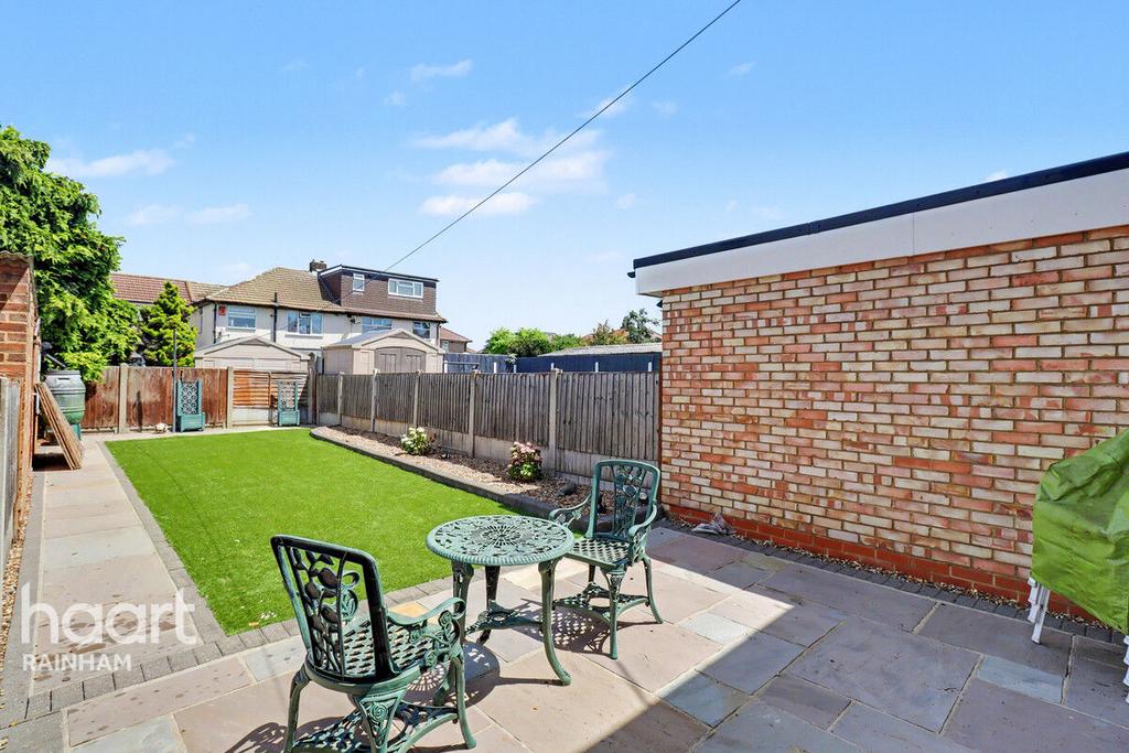 Patio view, garden