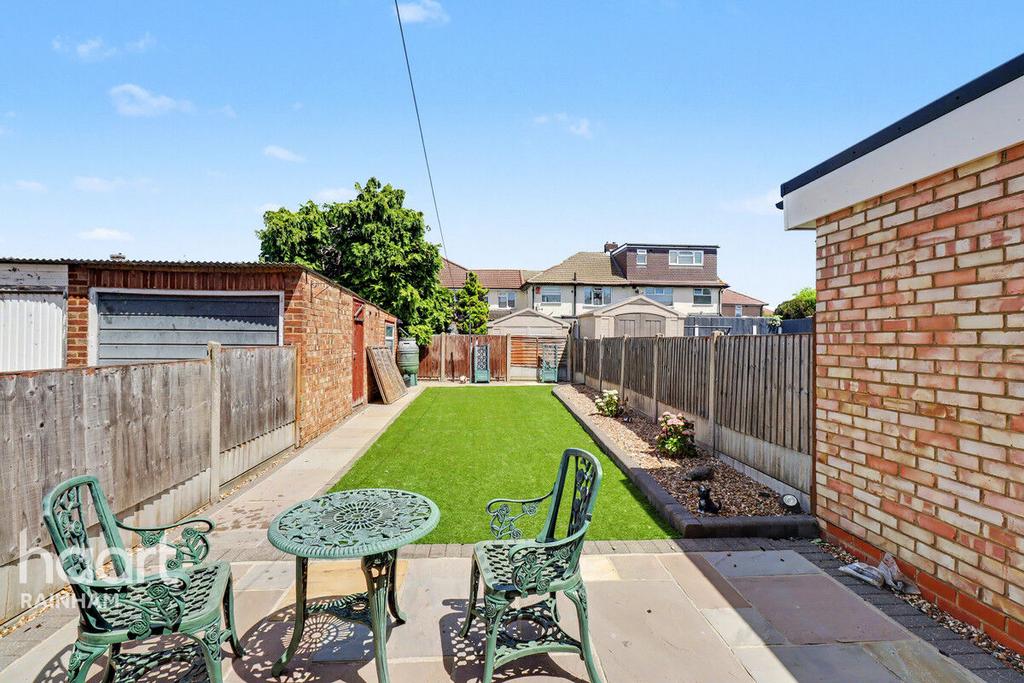 Patio view, garden