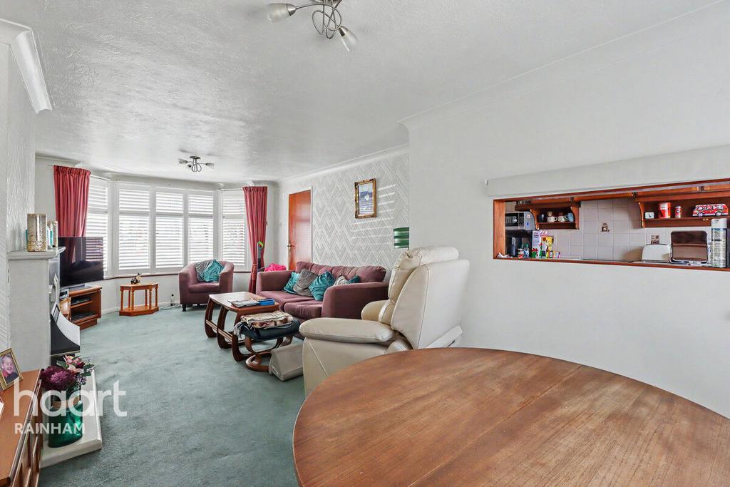 Open-plan living area