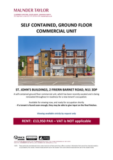 Office to rent, Friern Barnet Rd London N11 3DP