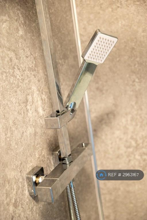 Sleek Walk-In Shower