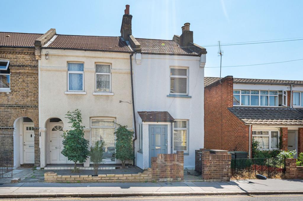 Terraced house exterior