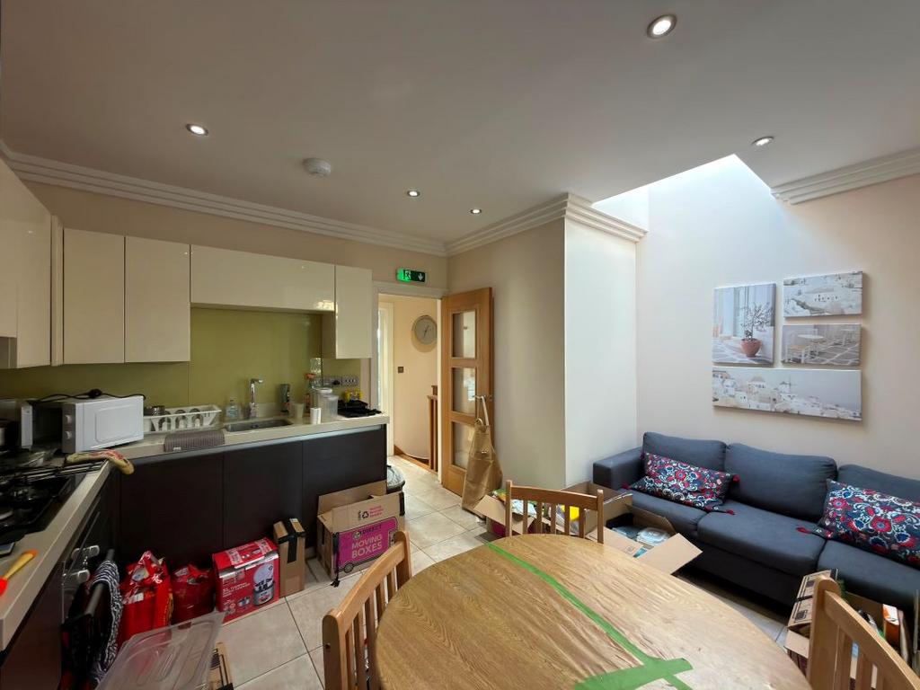 Open-plan living area