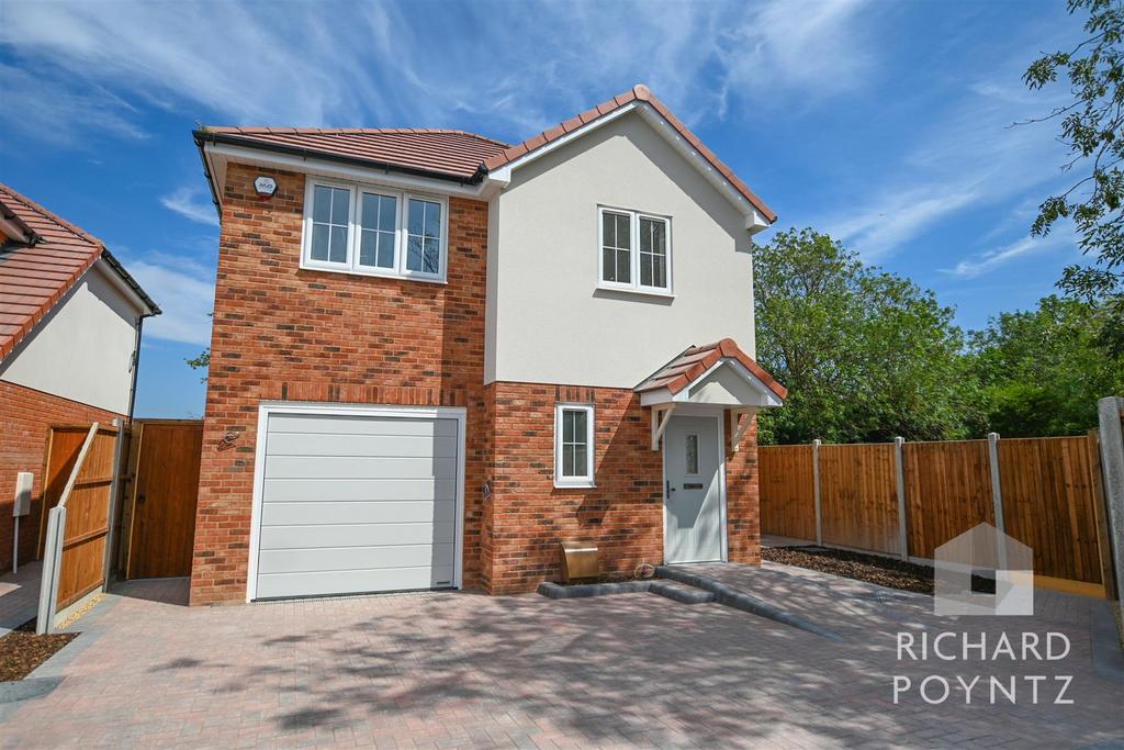 House exterior, garage