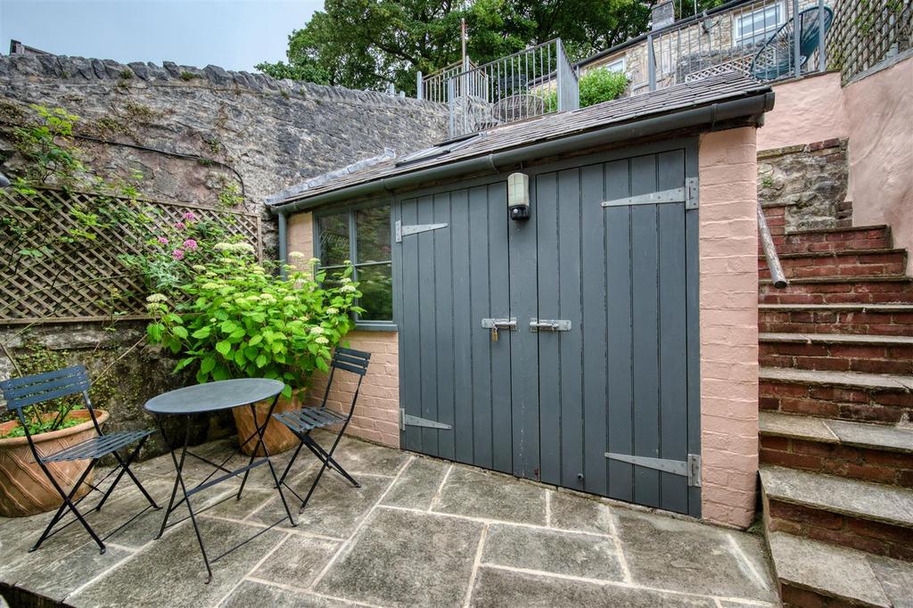 Rear Patio Area/ Store