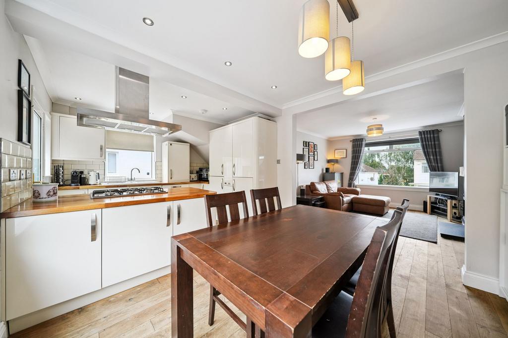 Open-plan living area