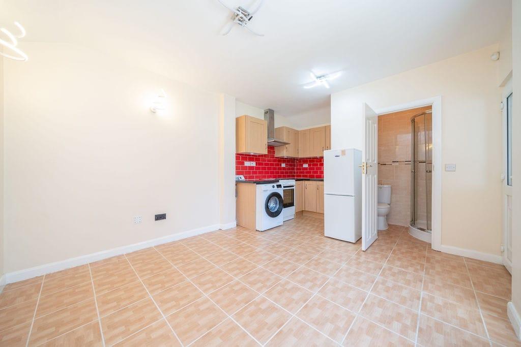 Open-plan living area