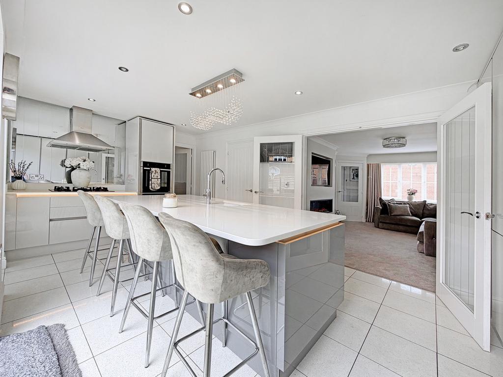 Kitchen, open plan living