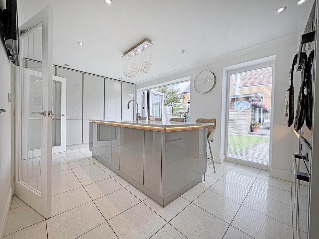 Kitchen, open plan living