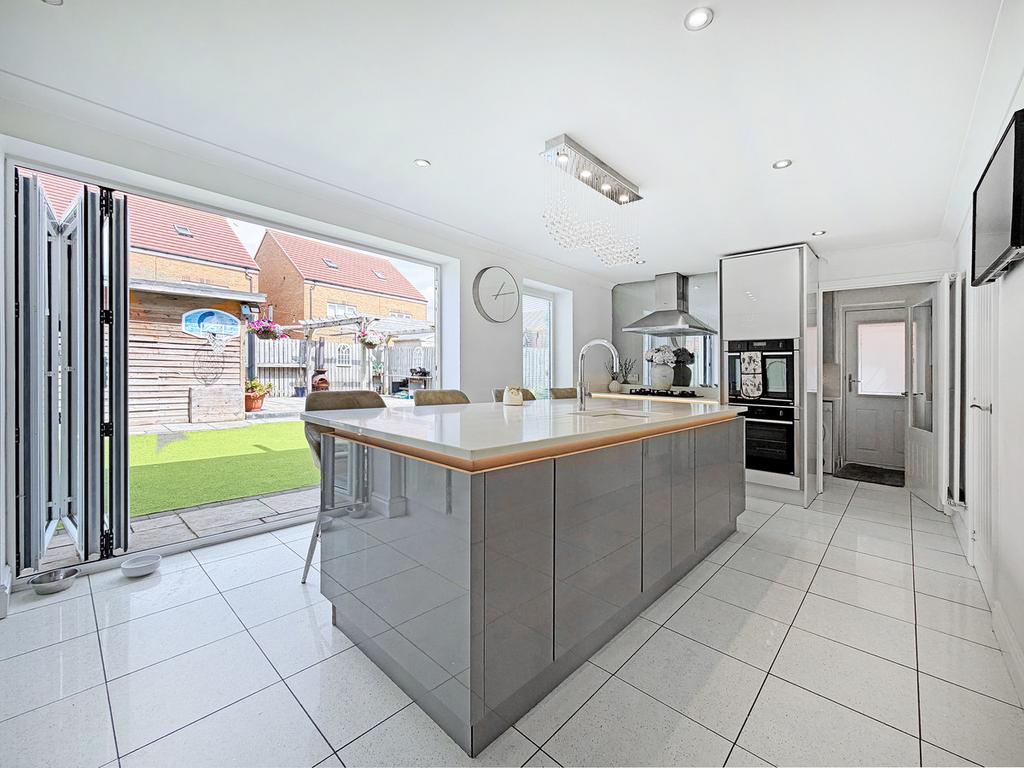 Kitchen, open plan living