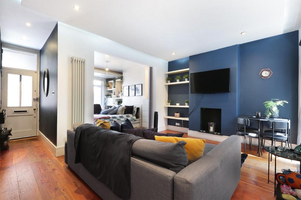 Open-plan living area, open plan living