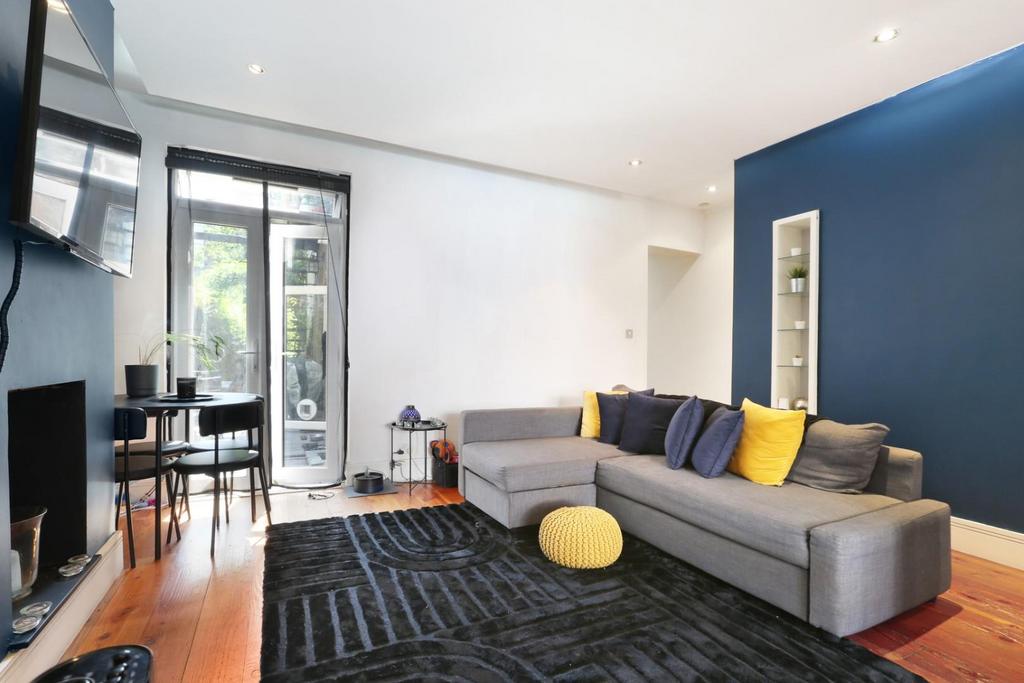 Open-plan living area, open plan living, fireplace