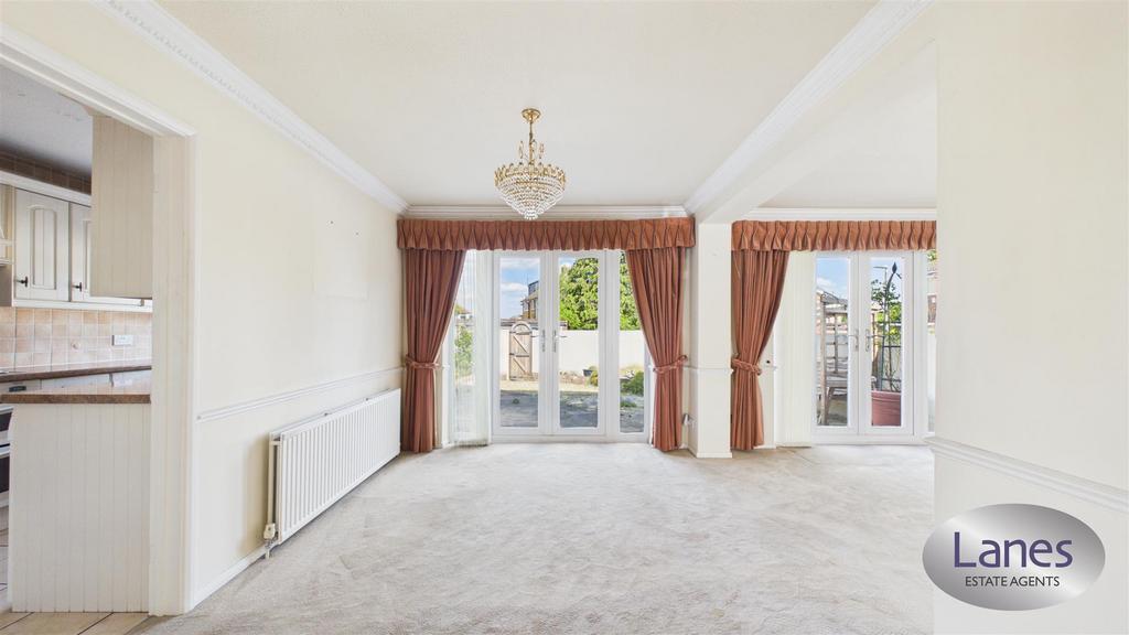 Open-plan living area